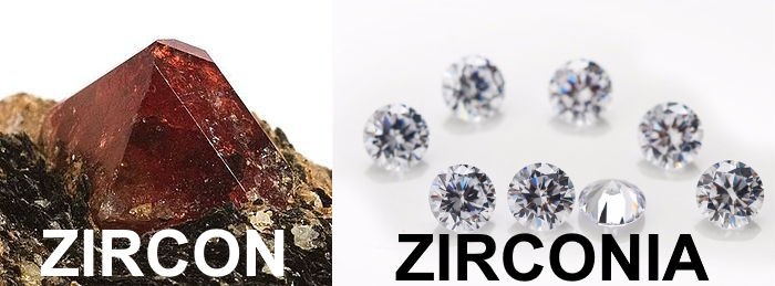 zircon and zirconia