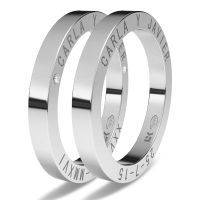 engraved wedding rings